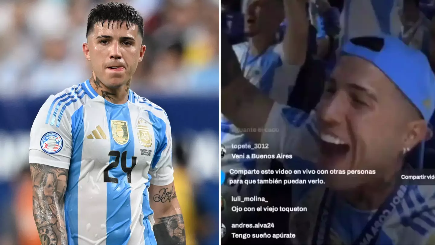 New report reveals private message Enzo Fernandez sent to Chelsea teammates as investigation launched into 'racist' video