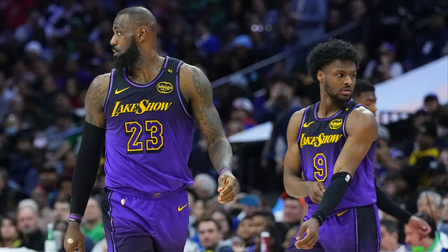 LeBron James' Instant Response to Bronny James Dropping LA Lakers News