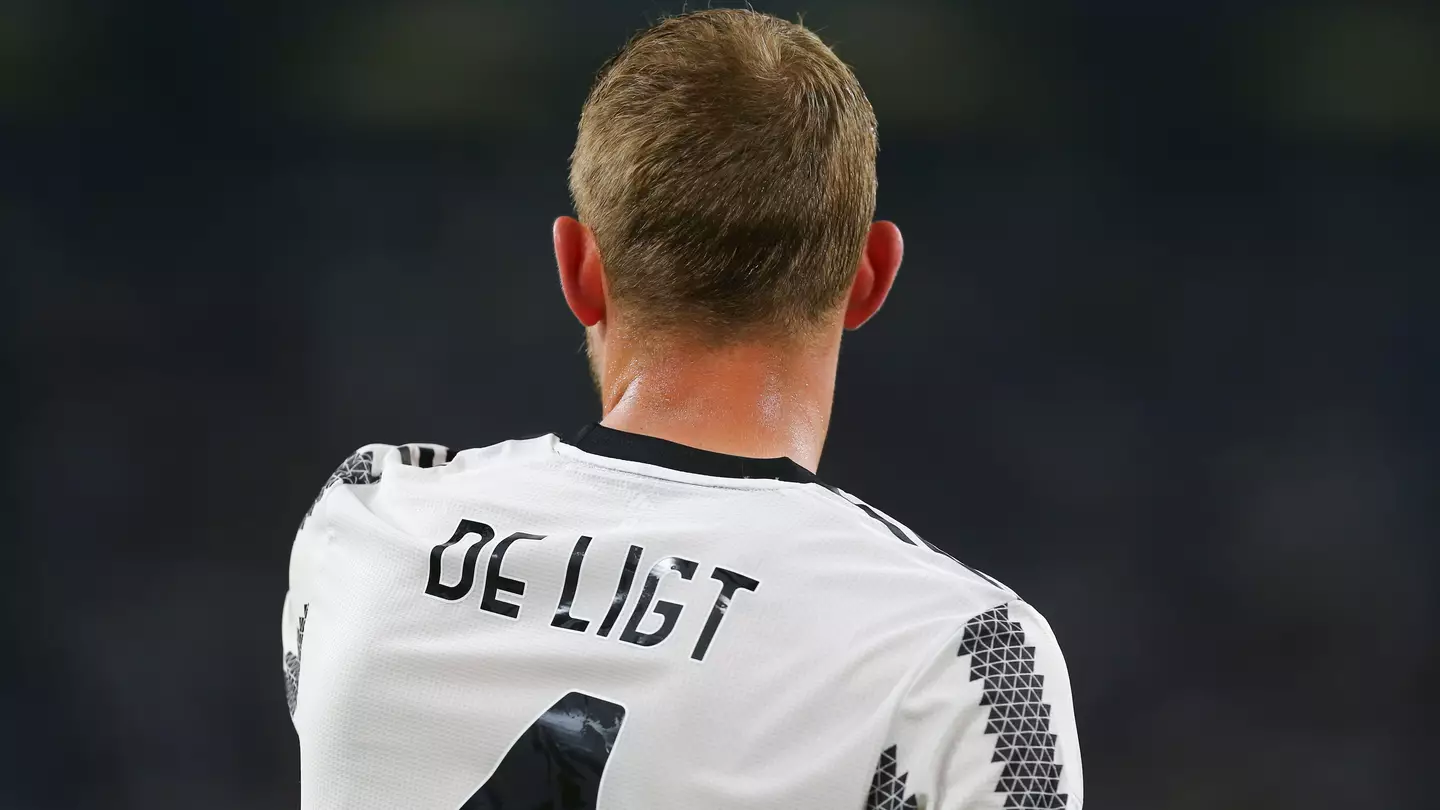 Matthijs De Ligt of Juventus FC during the match between Juventus FC and SS Lazio. (Alamy)
