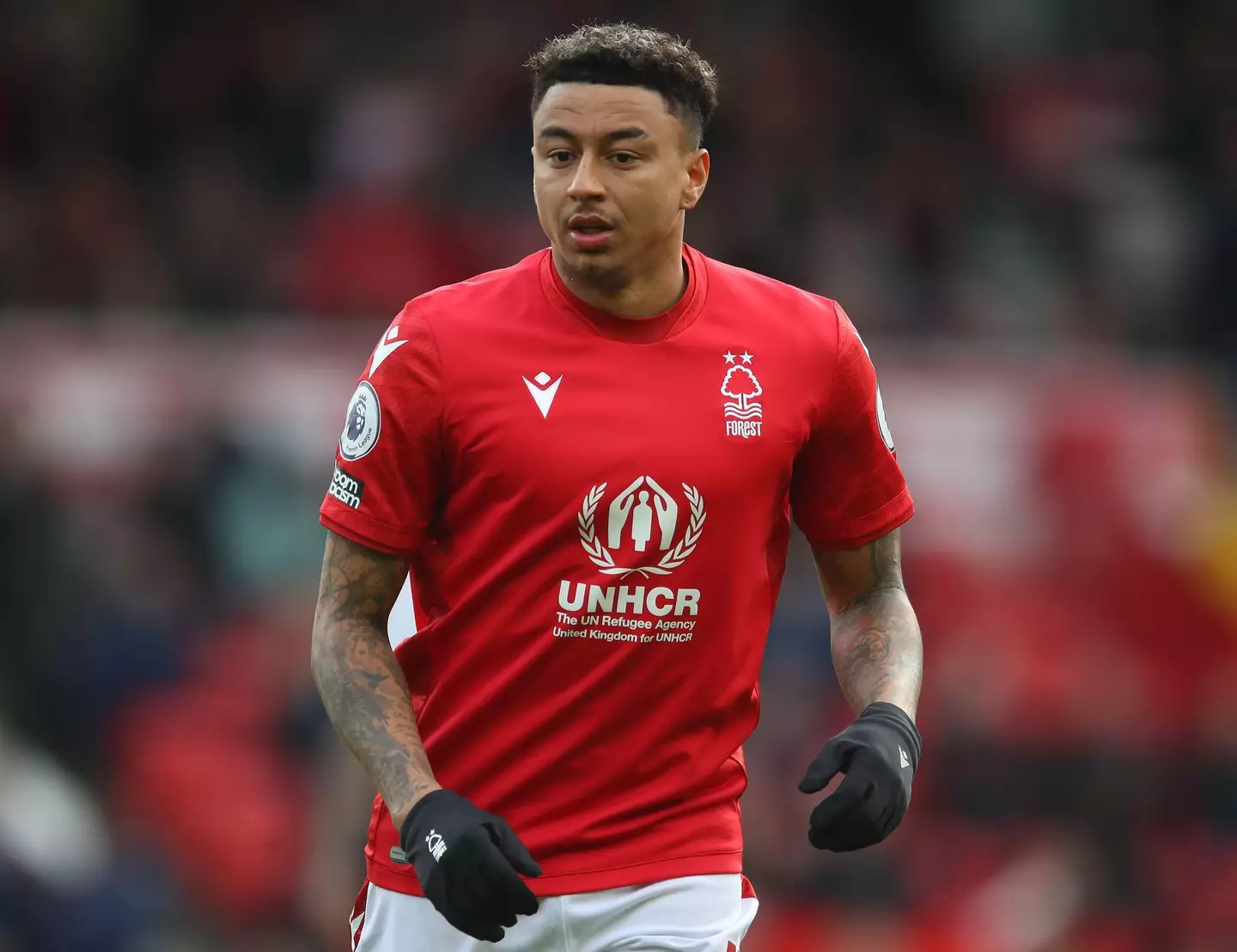 Jesse Lingard in action for Nottingham Forest. Image: Alamy 