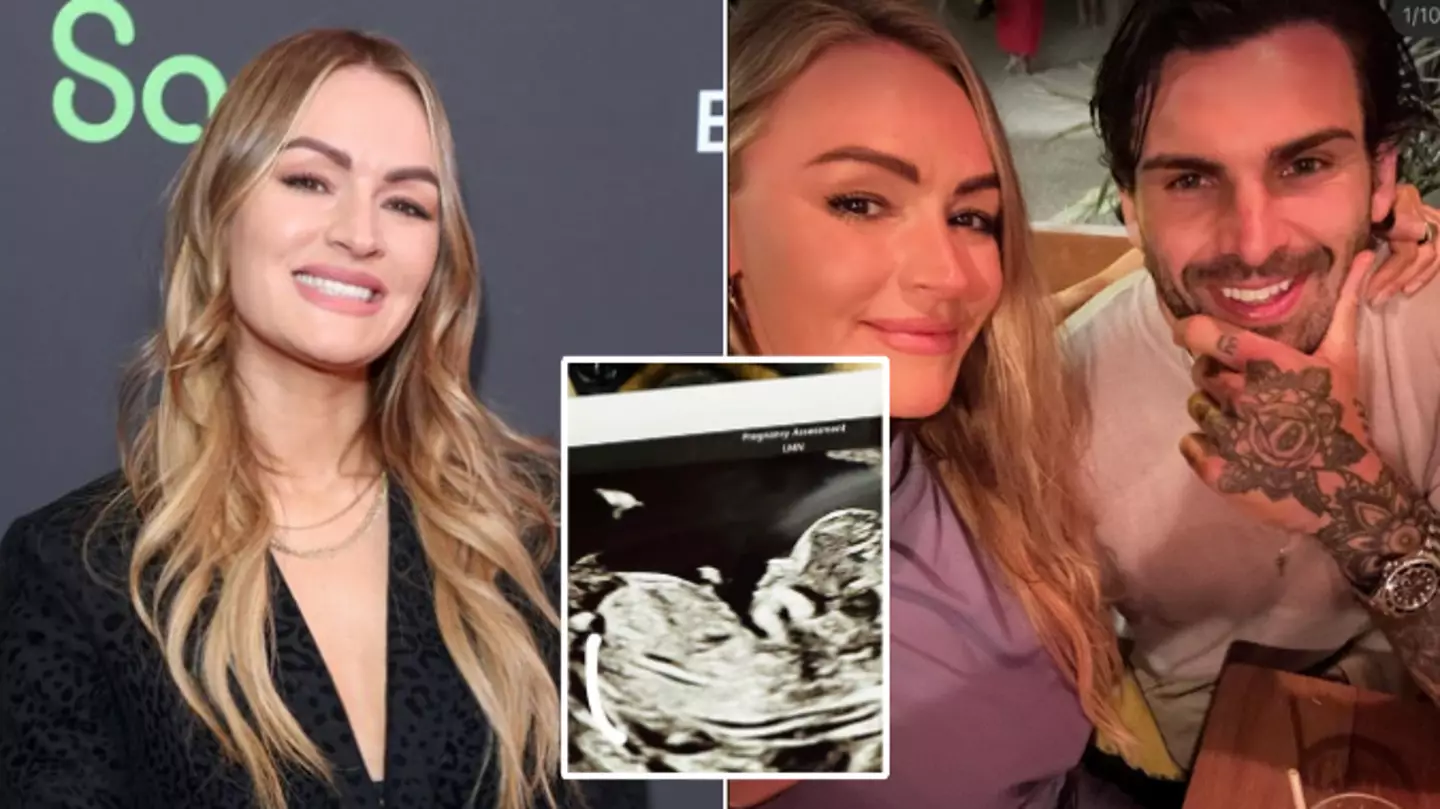 Laura Woods announces she is pregnant with her first child with Love Island star