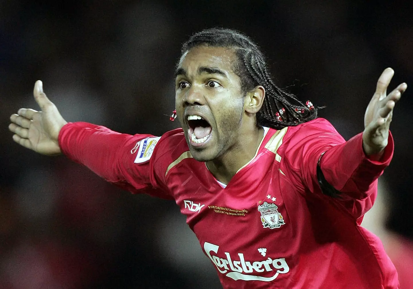 Florent Sinama Pongolle went on to play for Liverpool (Credit:Getty)