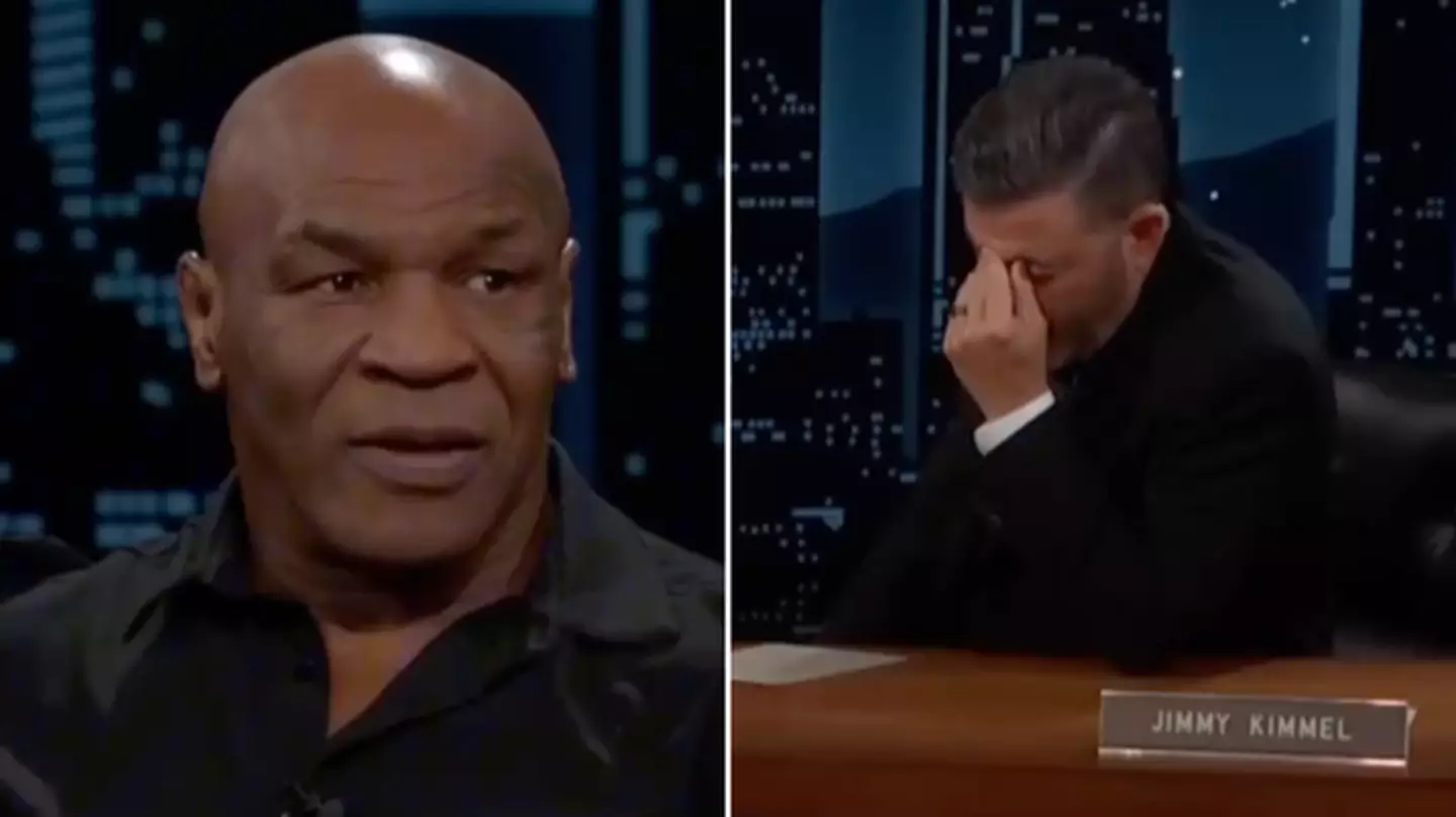 Mike Tyson's training routine for Jake Paul fight makes Jimmy Kimmel say 'Oh no' and worry about his bet