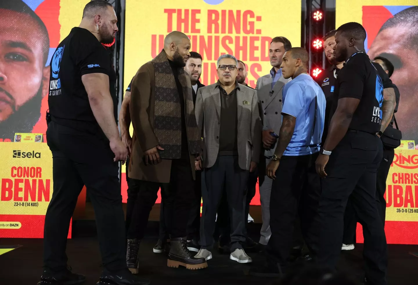 Tension has been building again in this long-running feud (Photo by Mark Robinson/Matchroom Boxing/Getty Images)