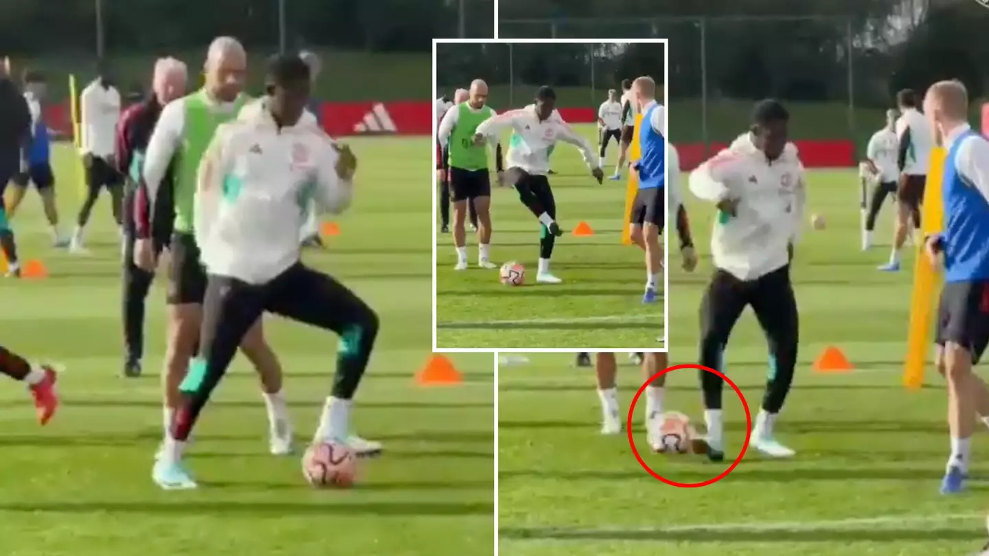 Kobbie Mainoo proves he's the ideal Casemiro replacement with outrageous skill in Man Utd training