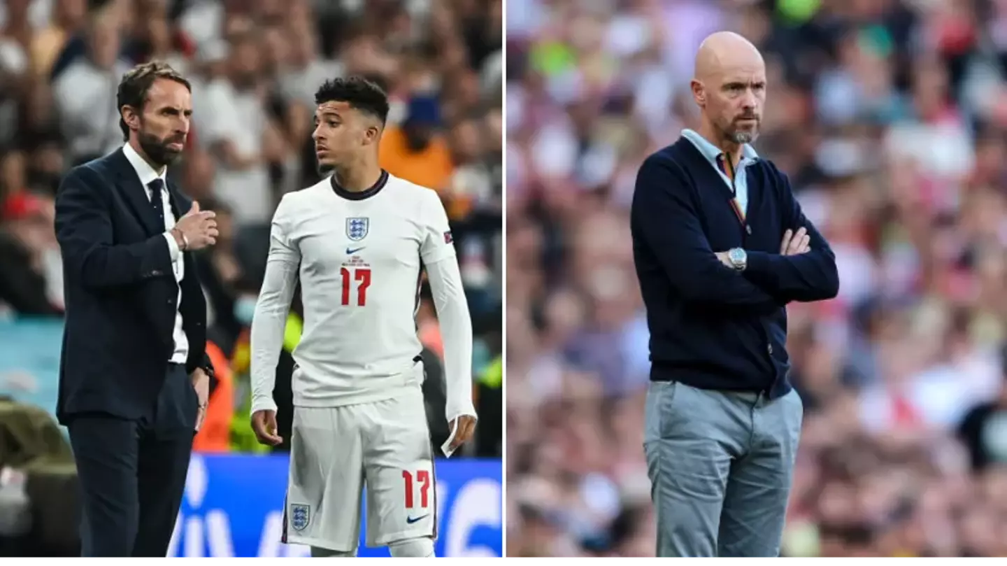 Gareth Southgate 'warned' Erik ten Hag over Jadon Sancho before Man Utd training row