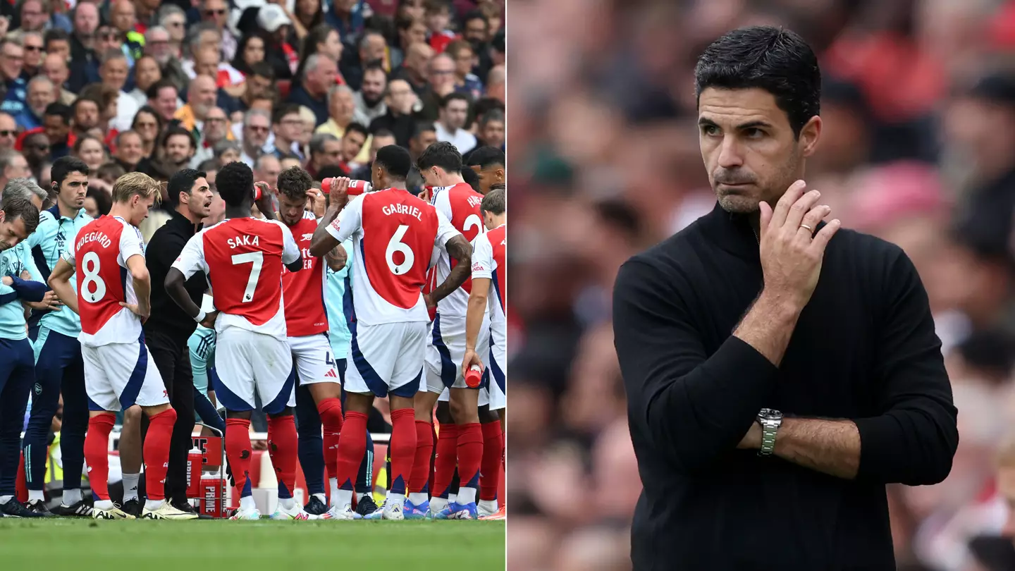 Arsenal star breaks his silence after suffering bizarre injury for national team ahead of the North London derby