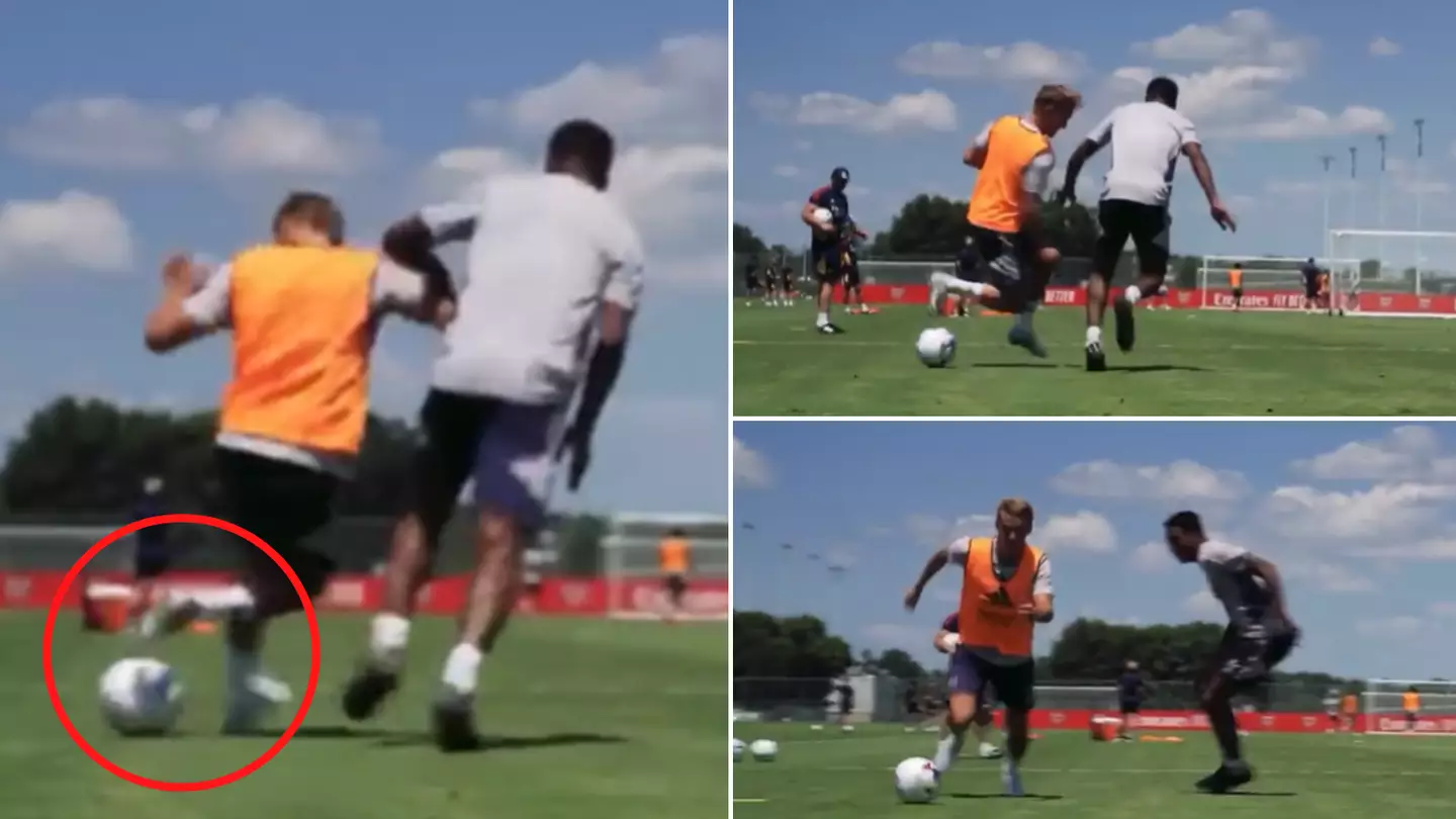 Martin Odegaard's Insane Turn Goes Viral, We Genuinely Can't Work Out How He's Done It