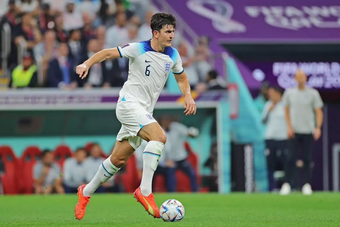 Manchester United captain Harry Maguire has started all three of England’s World Cup matches in Qatar.