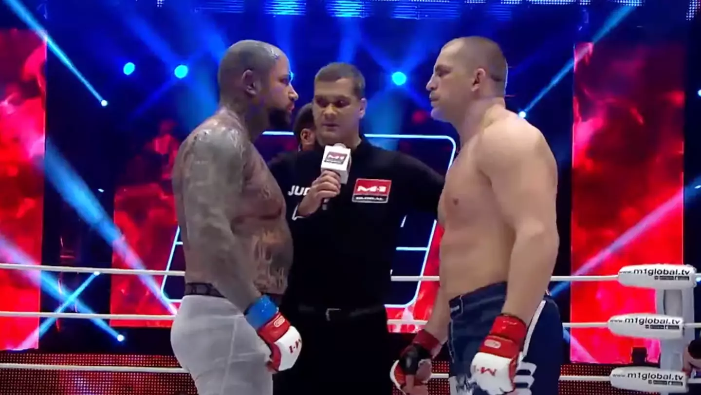 Russian Special Forces Soldier Fought German Champion and One Man Dominated