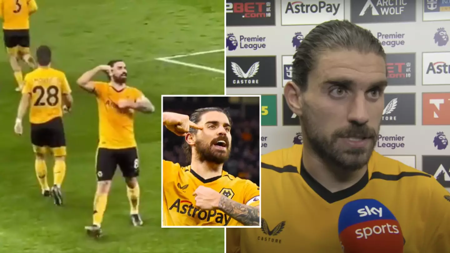 Ruben Neves reminds fans that celebration Marcus Rashford made popular is actually his