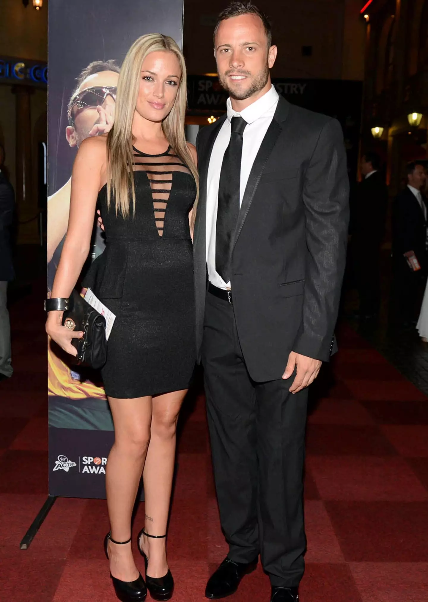 Oscar Pistorius and Reeva Steenkamp.