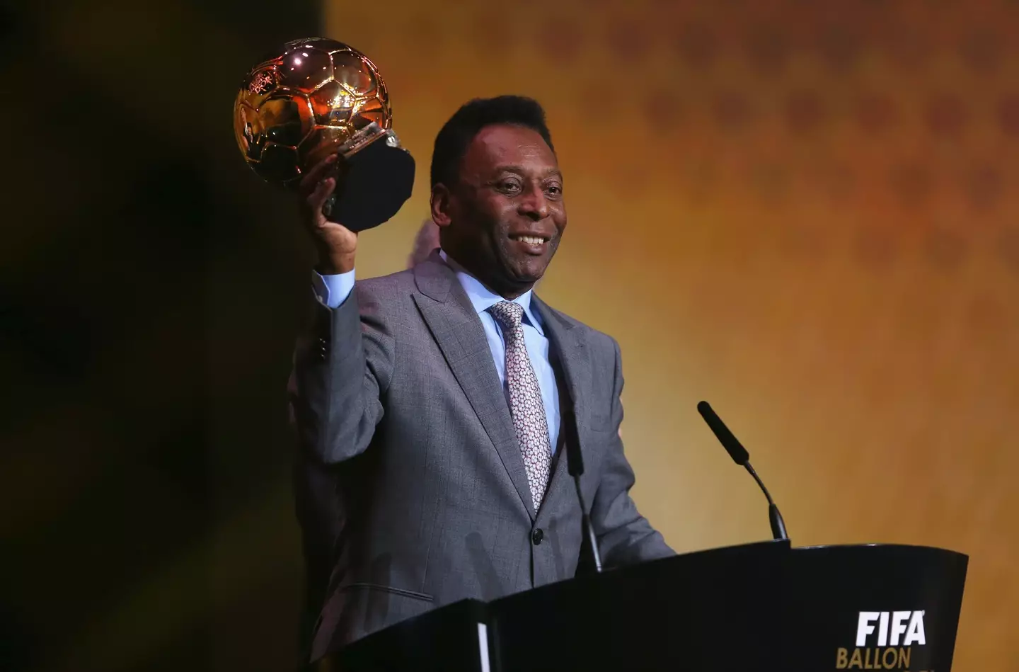 Pele came out on top in the voting by a long way. Image: Getty