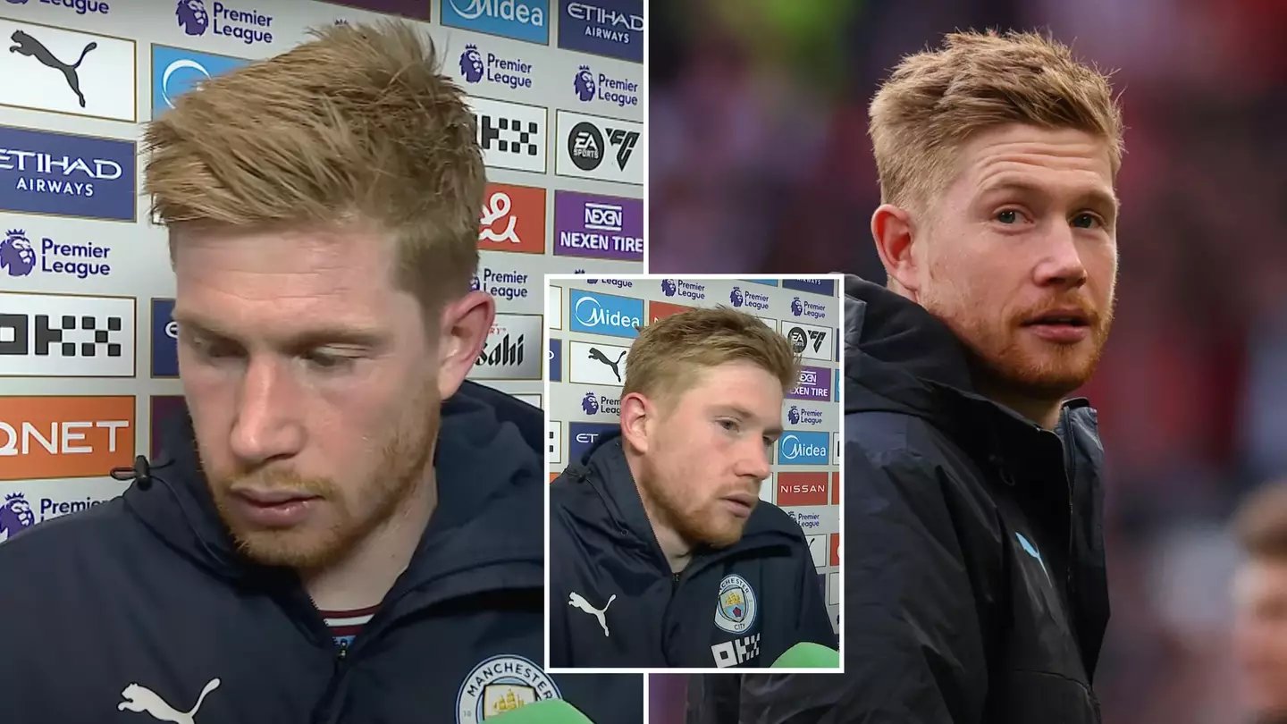 The sad way Kevin De Bruyne celebrated Arsenal masterclass