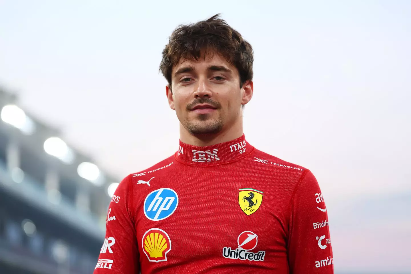 Charles Leclerc has been linked with a move away from Ferrari. Image: Getty