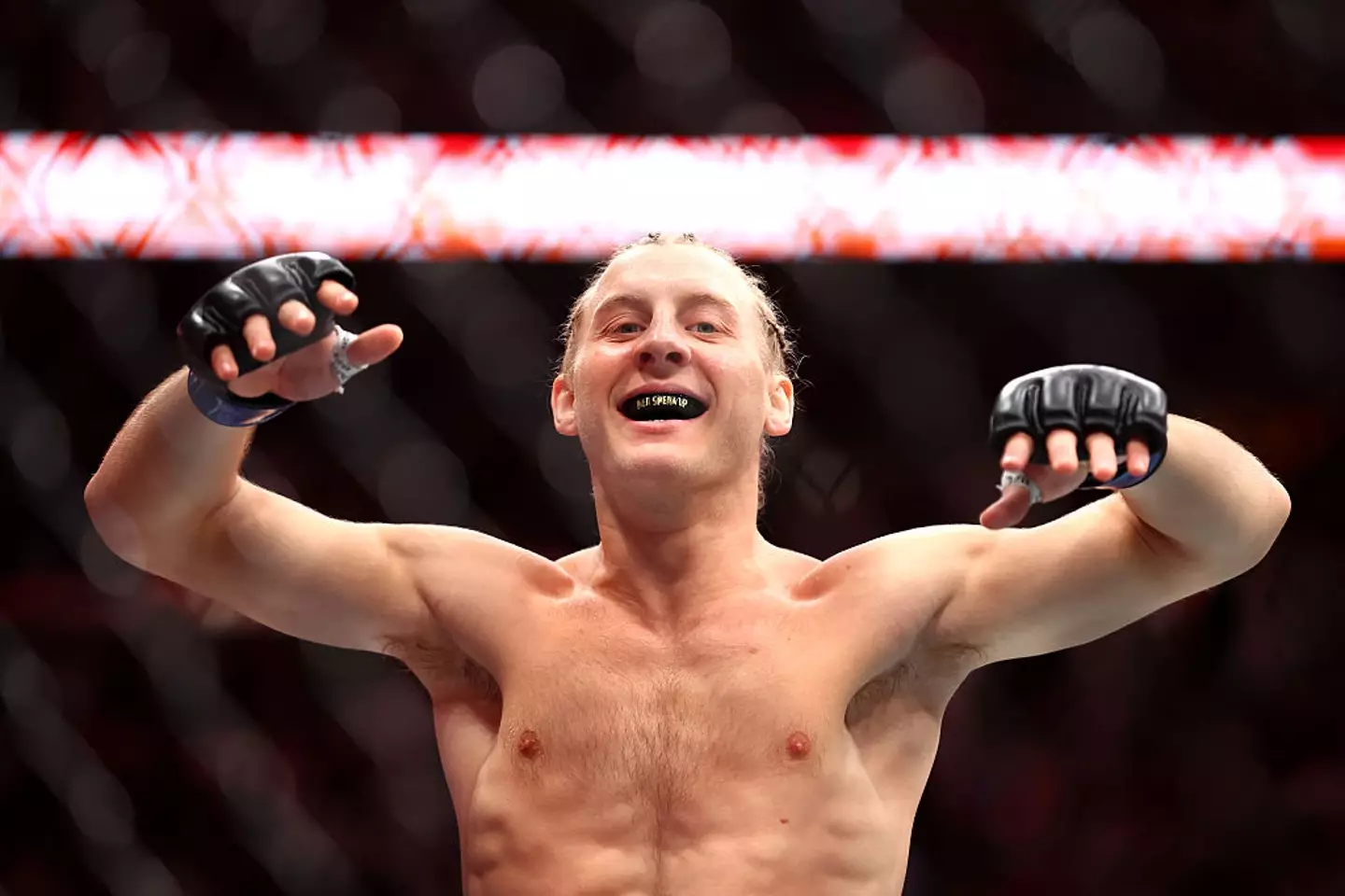 Paddy Pimblett pulled off a career-best win over Michael Chandler at UFC 314. (Image: Getty)
