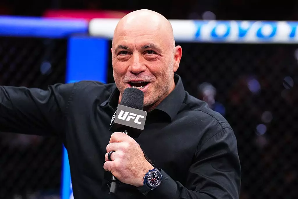 UFC commentator Joe Rogan was welcome thousands of guests onto his podcast. (Image: Chris Unger/Zuffa LLC)