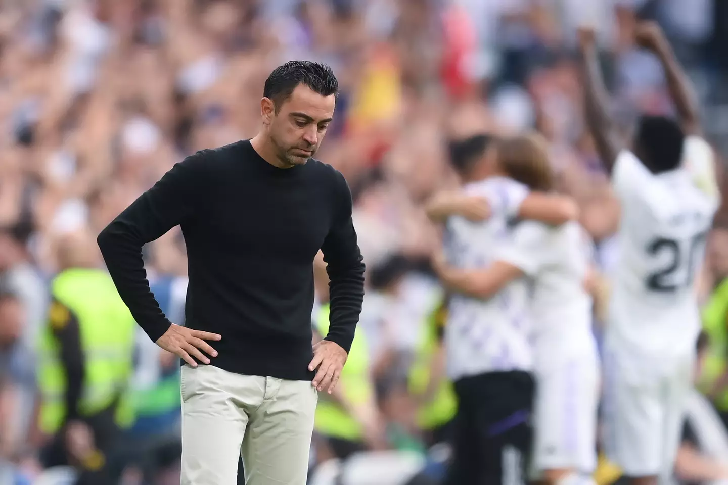Xavi announced his intention to leave Barcelona at the end of the season (Getty)