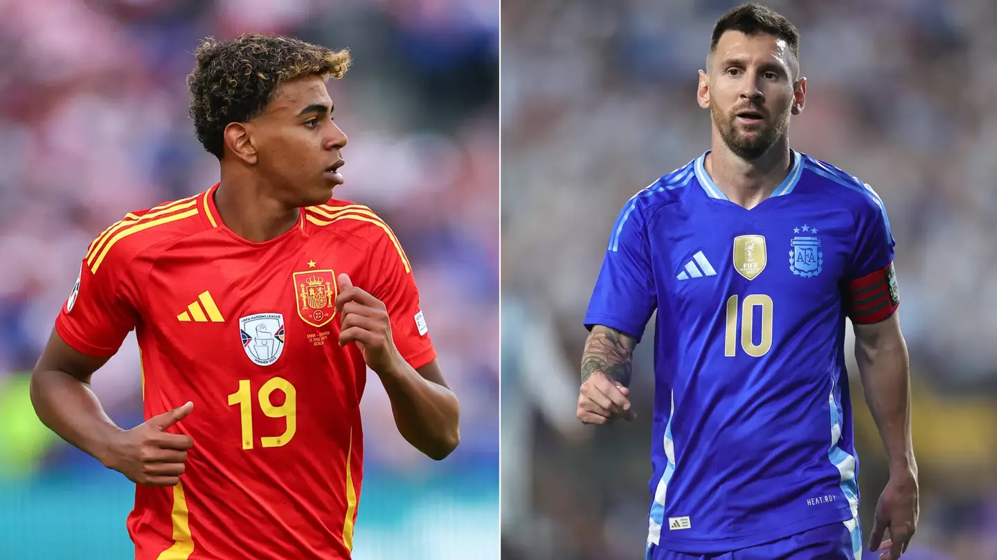 Ex-Premier League star makes bold 'Lionel Messi' claim when praising Spain's Lamine Yamal