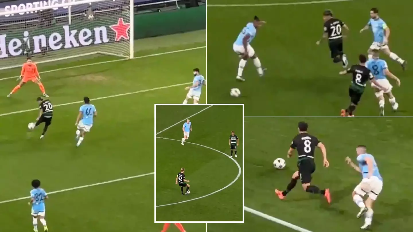 Man Utd fans think they’re winning it all as footage of ‘Ruben Amorim ball’ against Man City goes viral