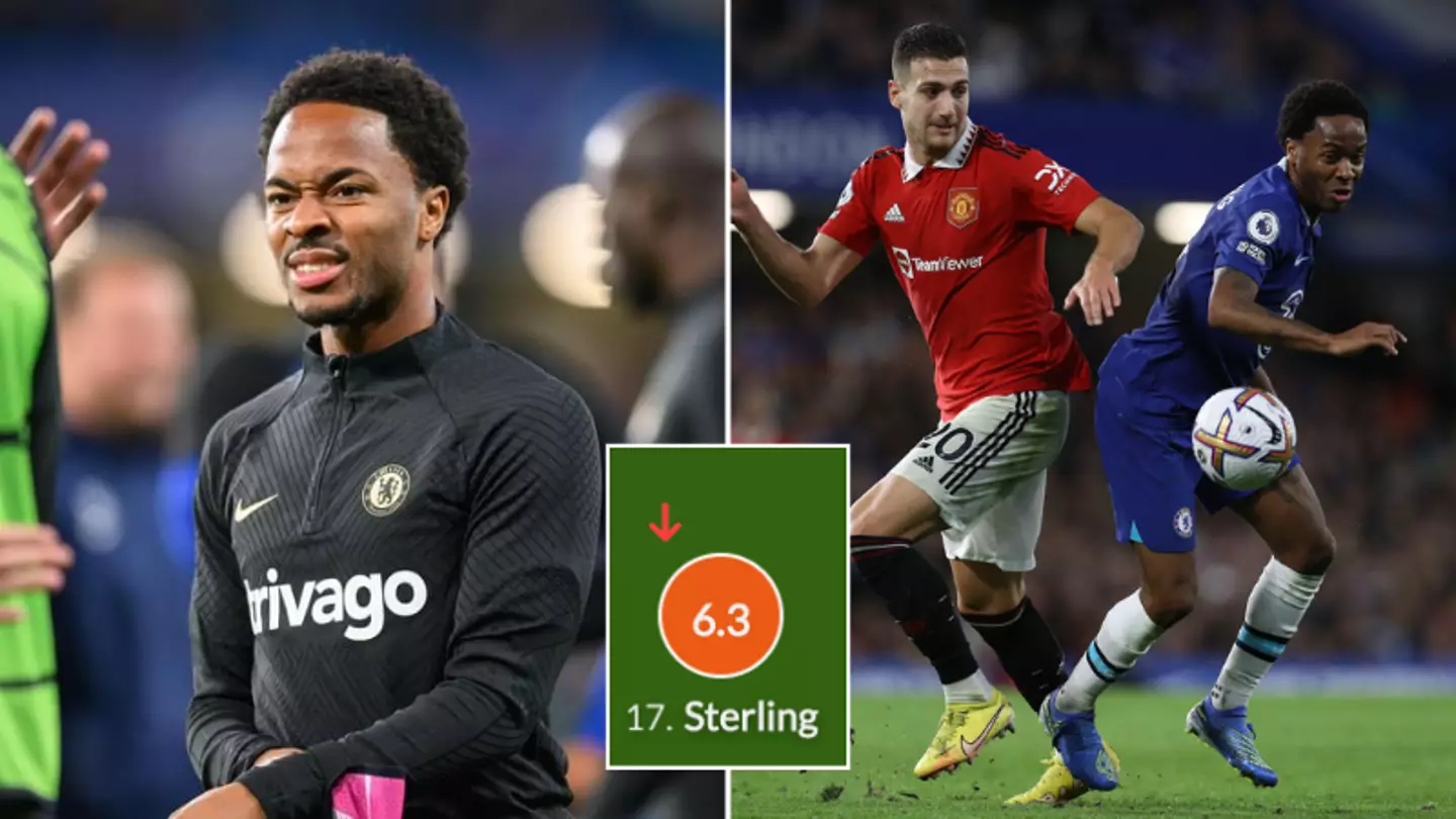 Fans all say the same thing after Raheem Sterling's poor performance vs Man Utd