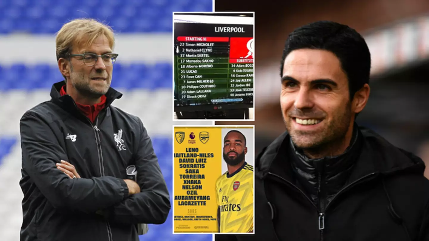 Jurgen Klopp's first Liverpool XI compared to Mikel Arteta's at Arsenal as fans debate who had tougher start