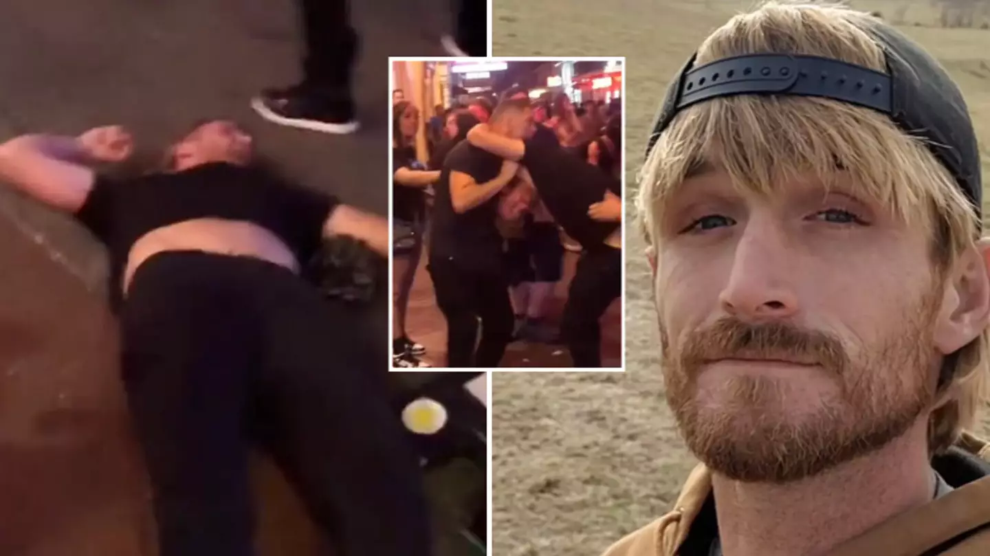 Logan Paul lookalike who got choked unconscious by Nate Diaz breaks his silence