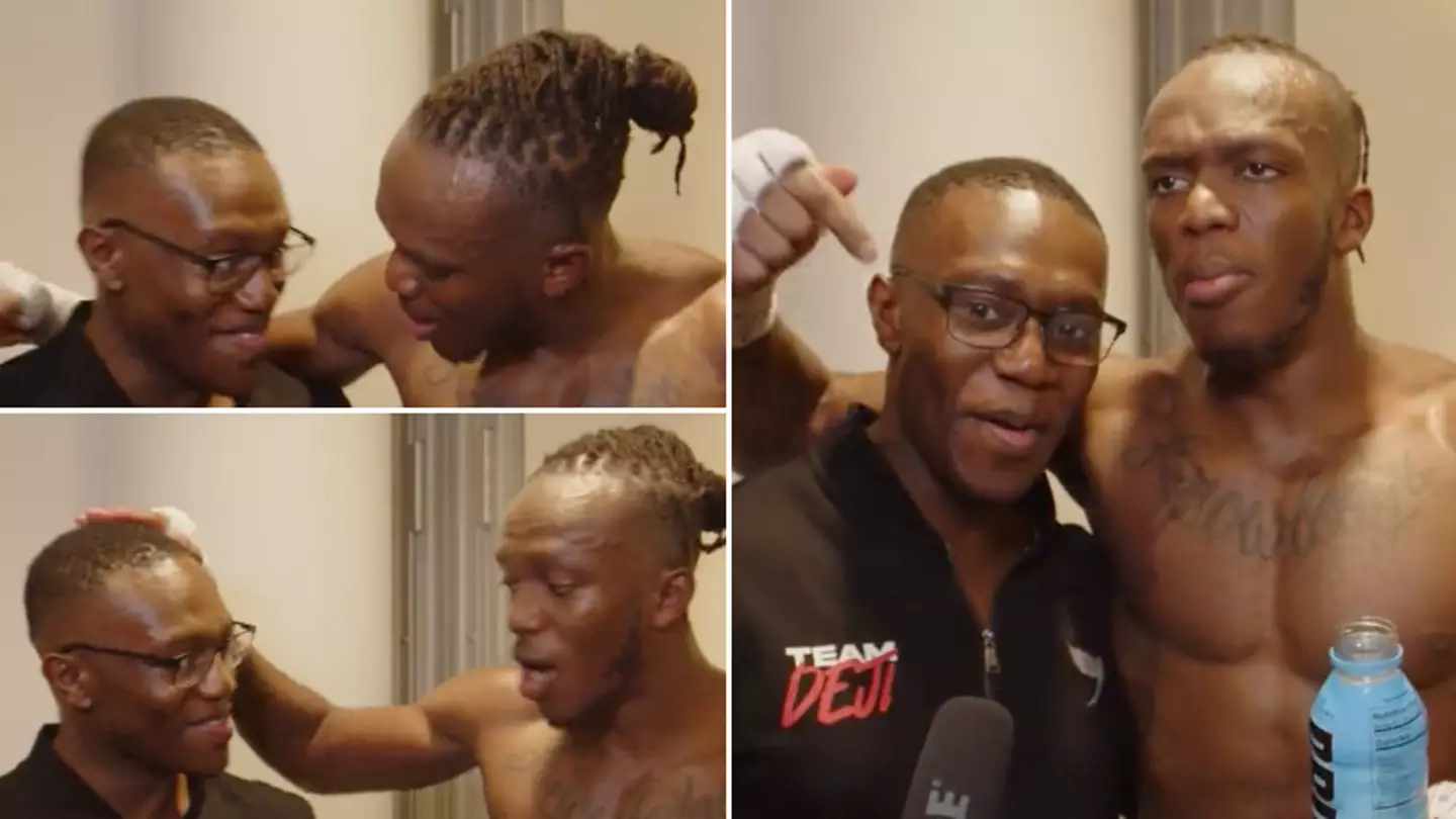 KSI's post-fight interview with brother Deji is one of the most wholesome moments of 2022 so far