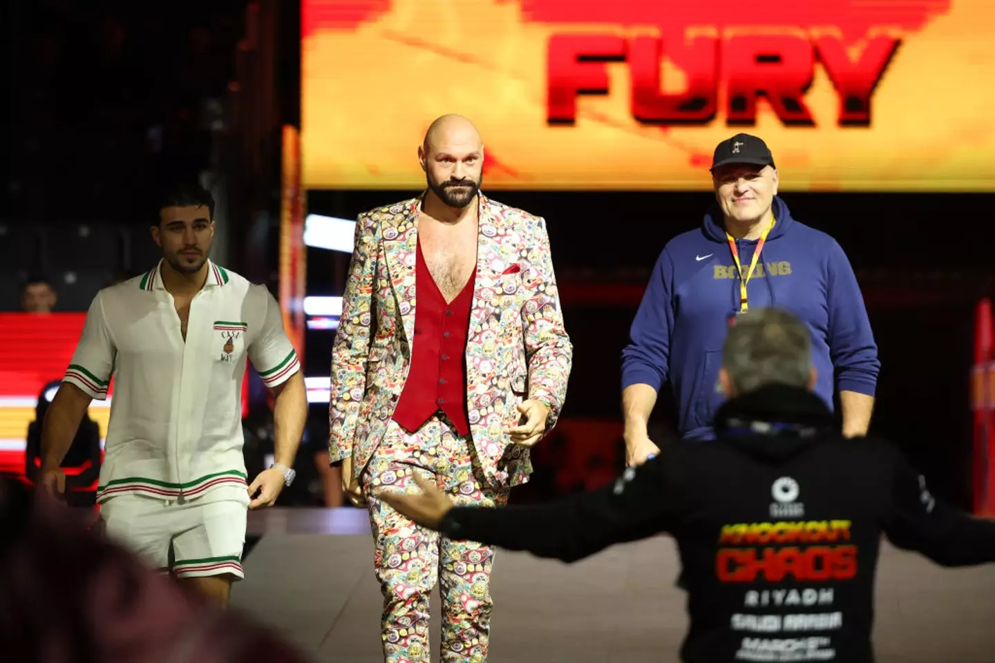 Tommy and Tyson Fury often train together for their boxing fights alongside father John. (Image: Getty)