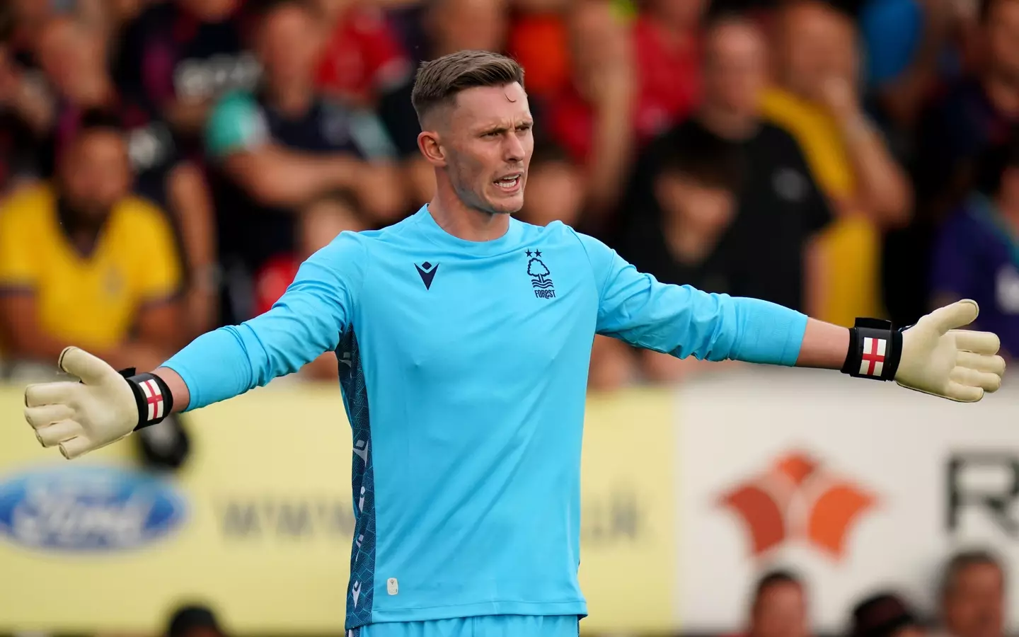 Dean Henderson with Nottingham Forest