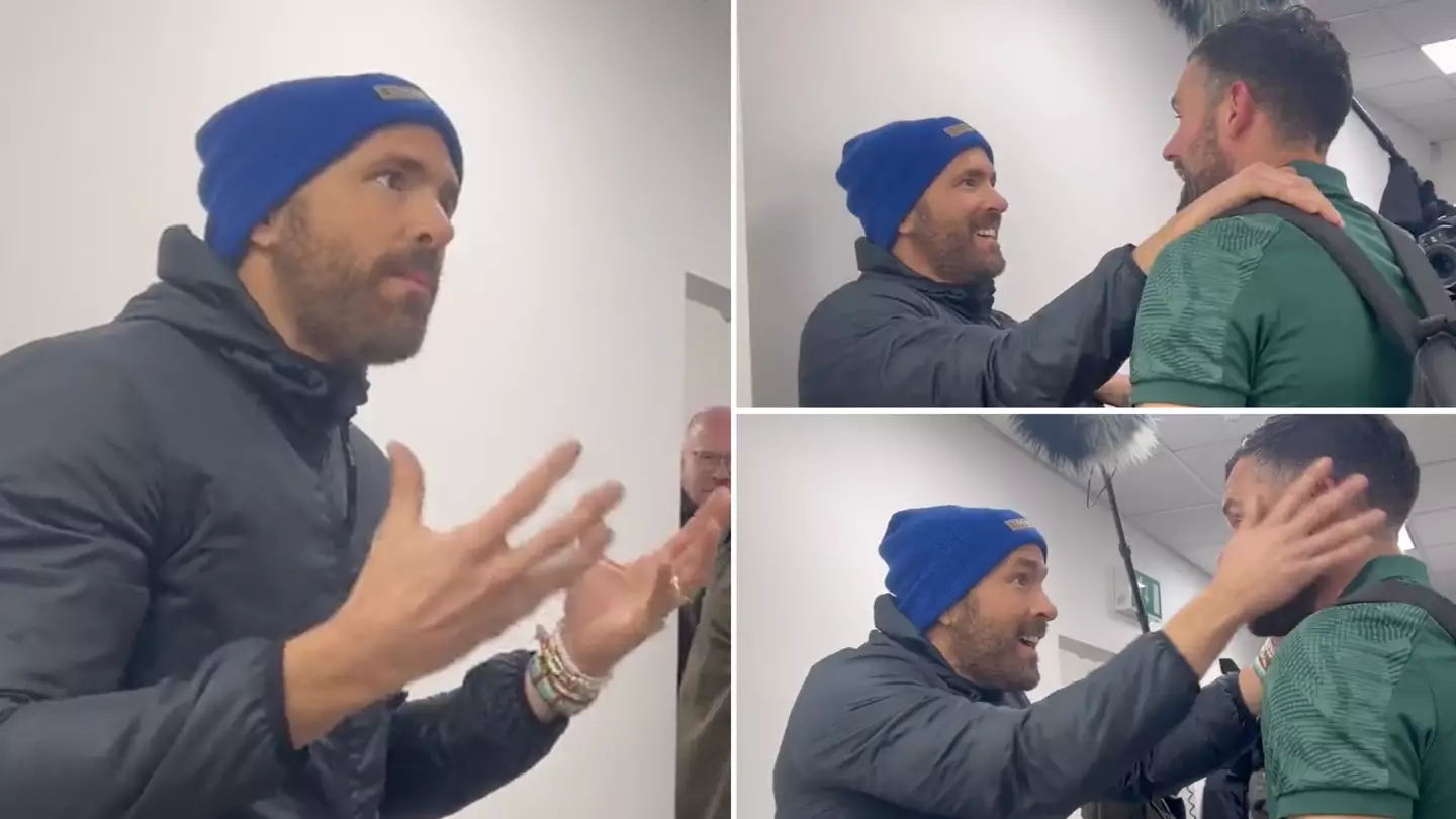 'You son of a b***h!' - Ryan Reynolds and Ben Foster embrace in emotionally charged interaction after crucial penalty save for Wrexham