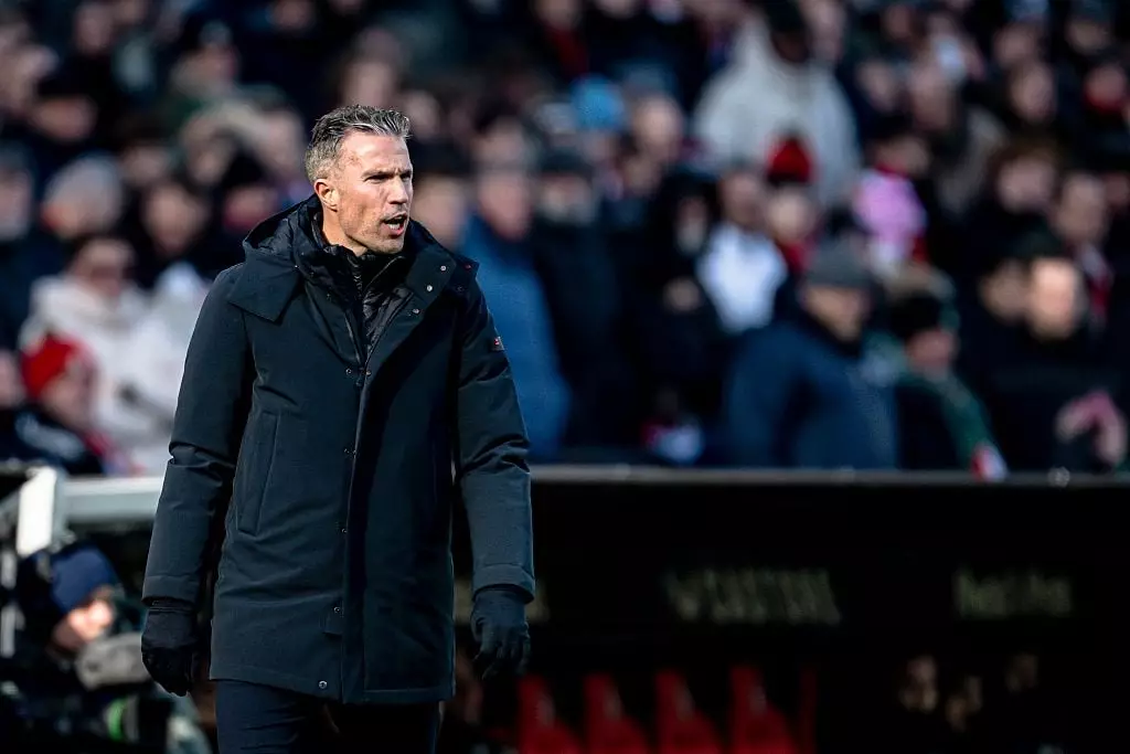 Feyenoord head coach Robin van Persie (Credit:Getty)