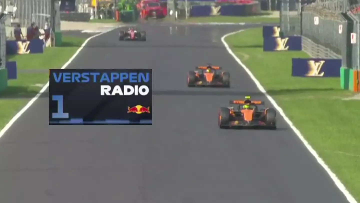 Max Verstappen's Radio Message Goes Viral After Lando Norris and Oscar Piastri Incident