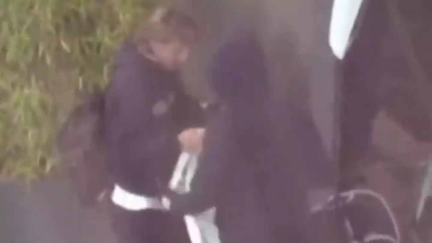Luka Modric spotted giving his final Real Madrid shirt to teammate after PSG defeat and fans know why