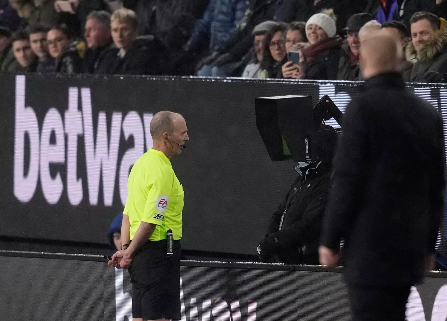 Dean could soon be sat in front of a VAR screen full time. Image: PA Images