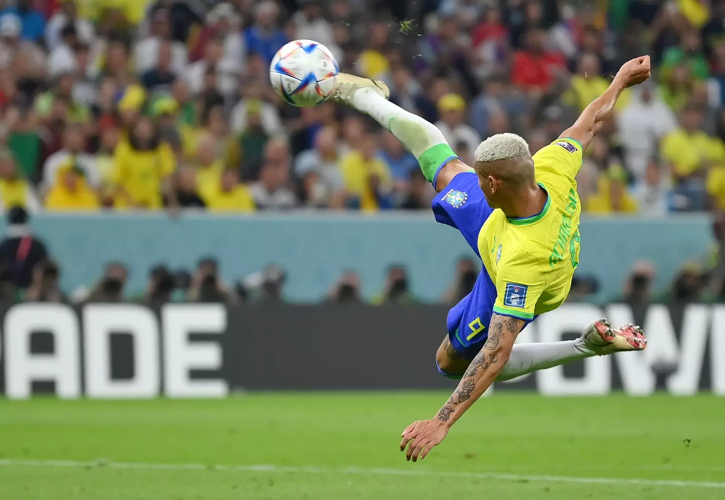 Richarlison scored three goals at the World Cup in 2022 (Getty)