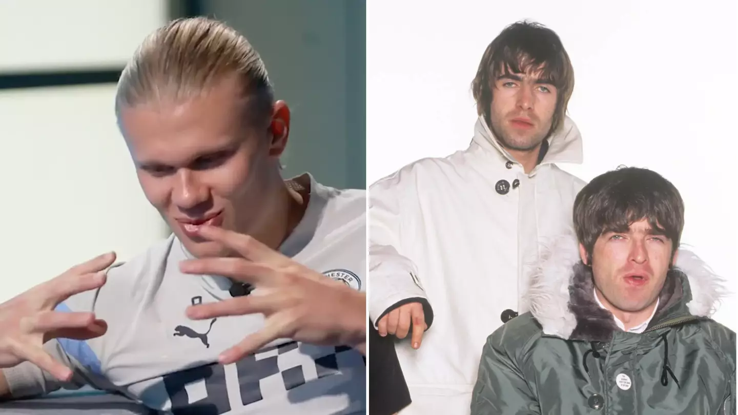 Erling Haaland thinks he can get Oasis back together