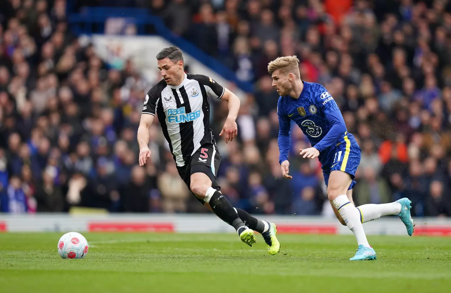 Chelsea hosted Newcastle in the Premier League on Sunday (Image: PA)