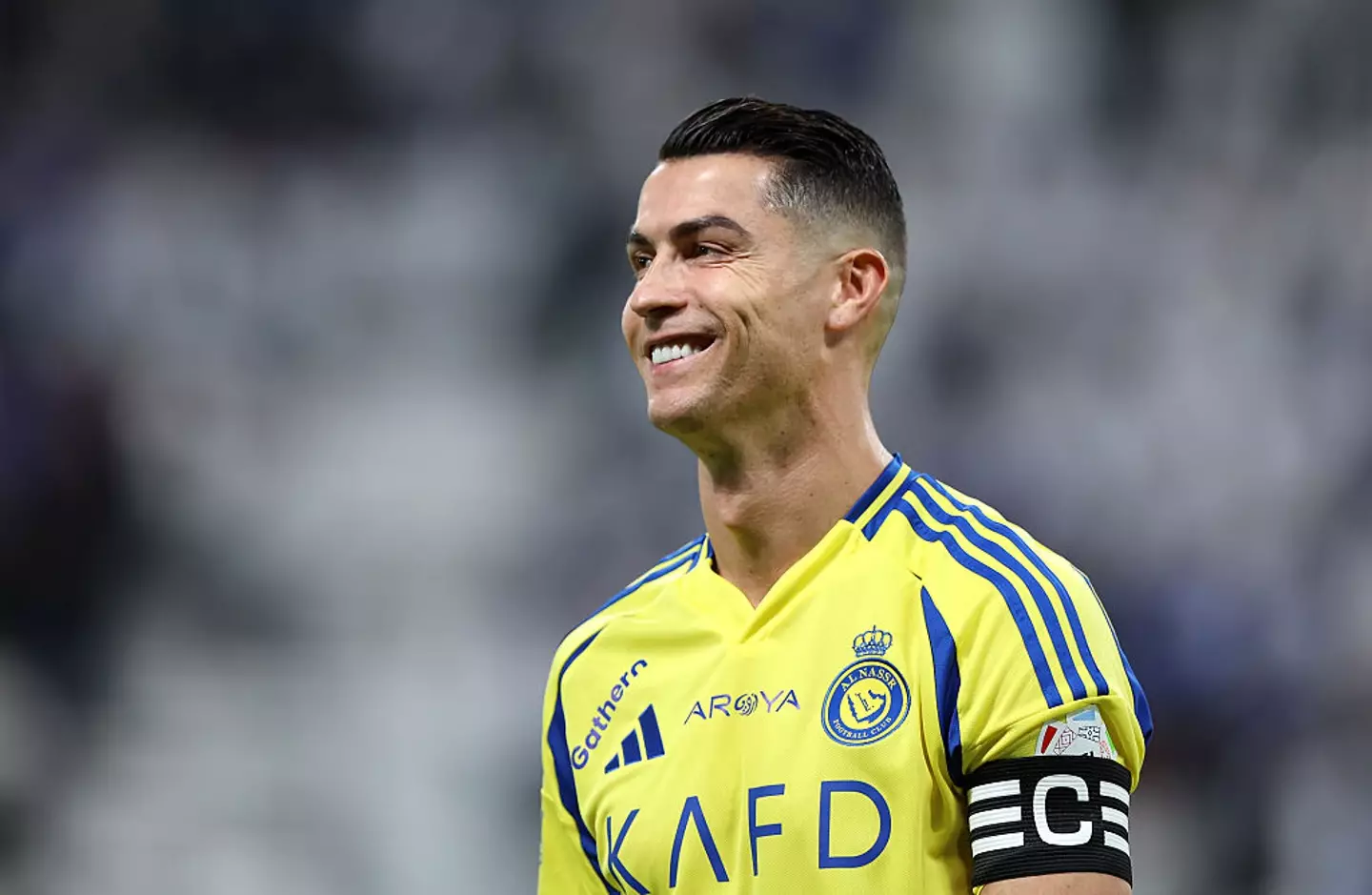 Cristiano Ronaldo has scored 88 goals in 98 appearances for Al Nassr. (Image: Getty)