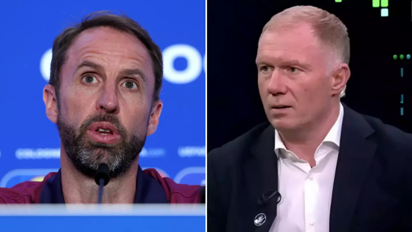 Paul Scholes makes 'obsessed' comment about Gareth Southgate's leaked team selection for Slovenia game