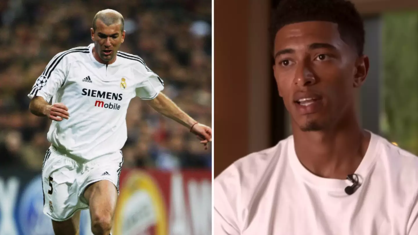 Jude Bellingham didn't hesitate when naming his ultimate five-a-side team including Zinedine Zidane