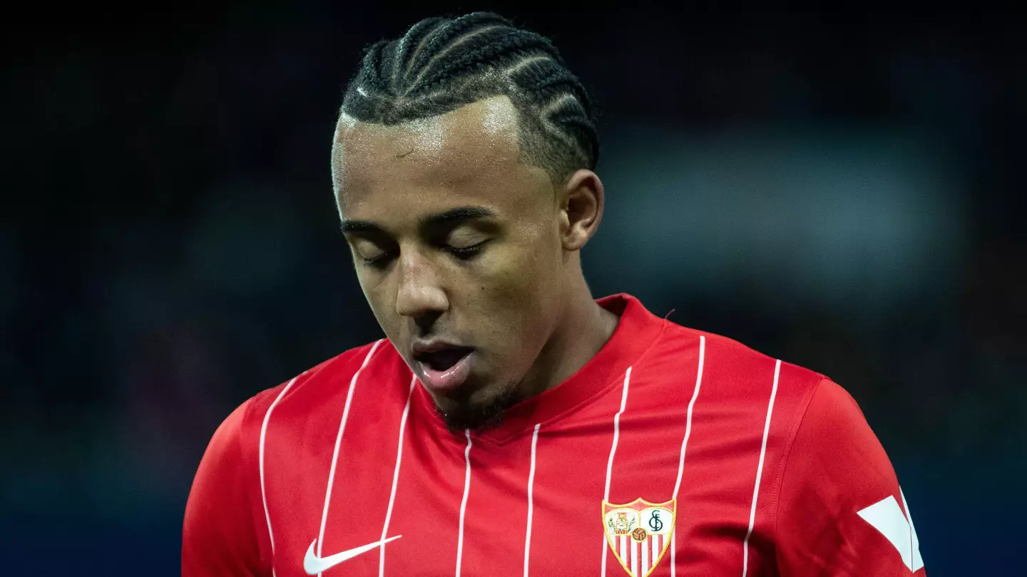 Jules Kounde in action for Sevilla. (Alamy)