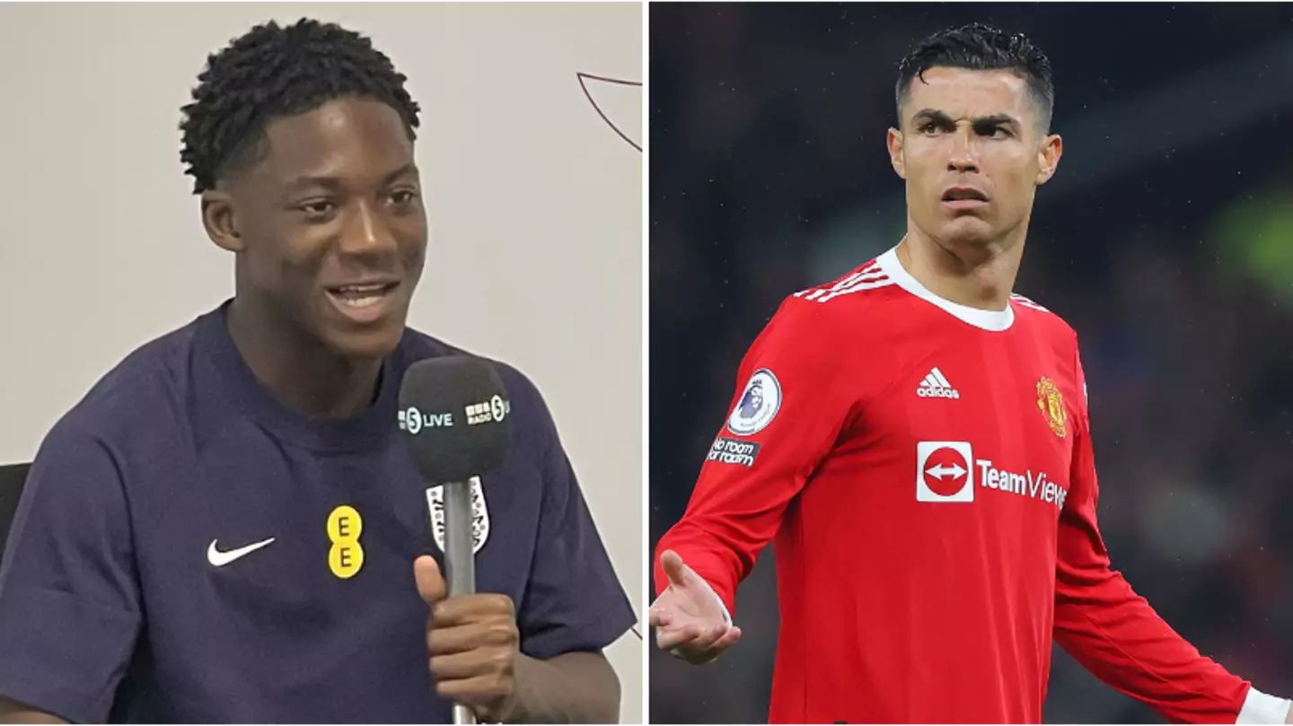 Kobbie Mainoo snubs Cristiano Ronaldo when naming his three biggest Man Utd idols