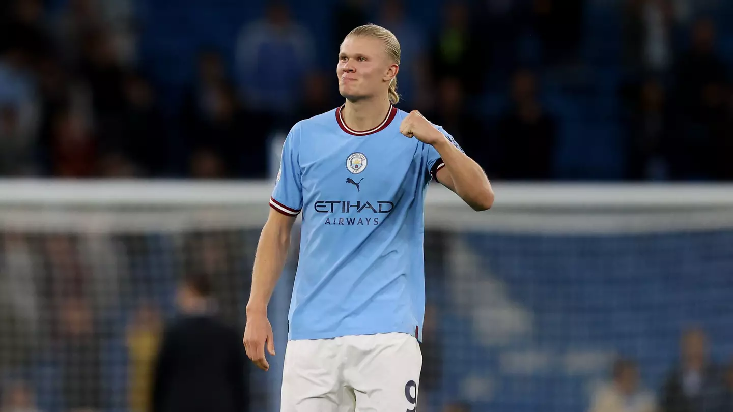 Erling Haaland could have one significant advantage for Manchester City against Manchester United today