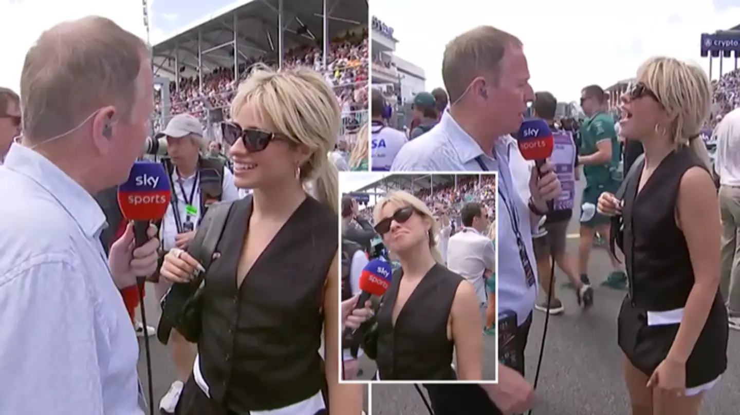 Martin Brundle's Miami GP grid walk interview with Camila Cabello has got F1 fans talking