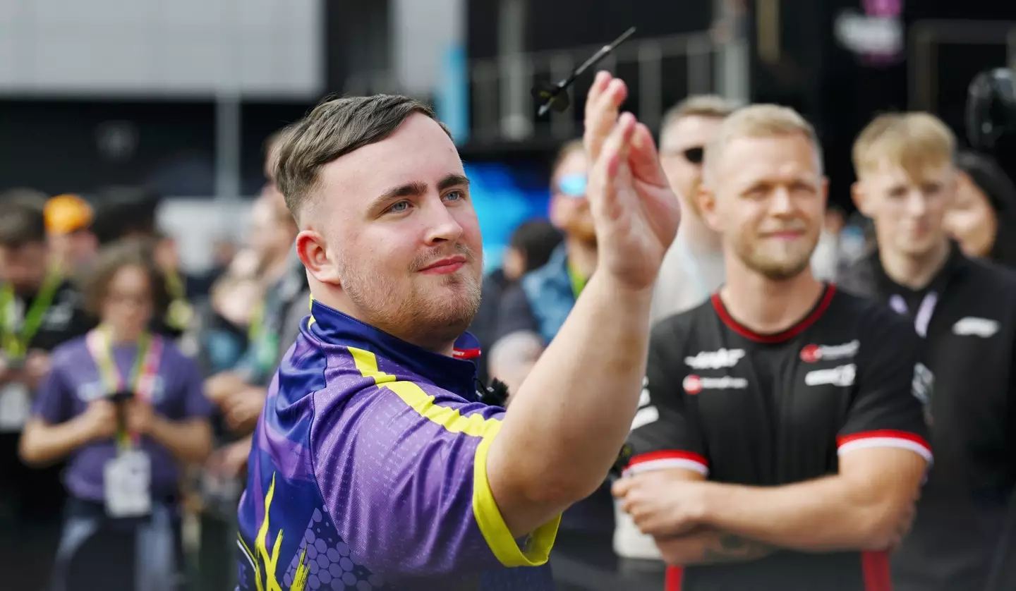 Luke Littler is a contender for the Sports Personality of the Year award. Image: Getty