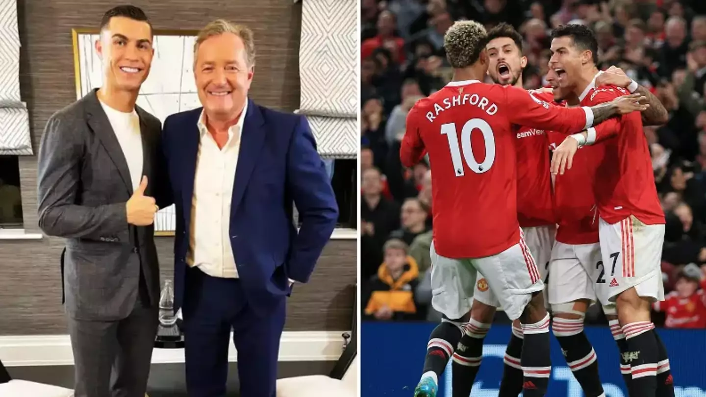 Piers Morgan mocks Man United after Spurs defeat, references Cristiano Ronaldo