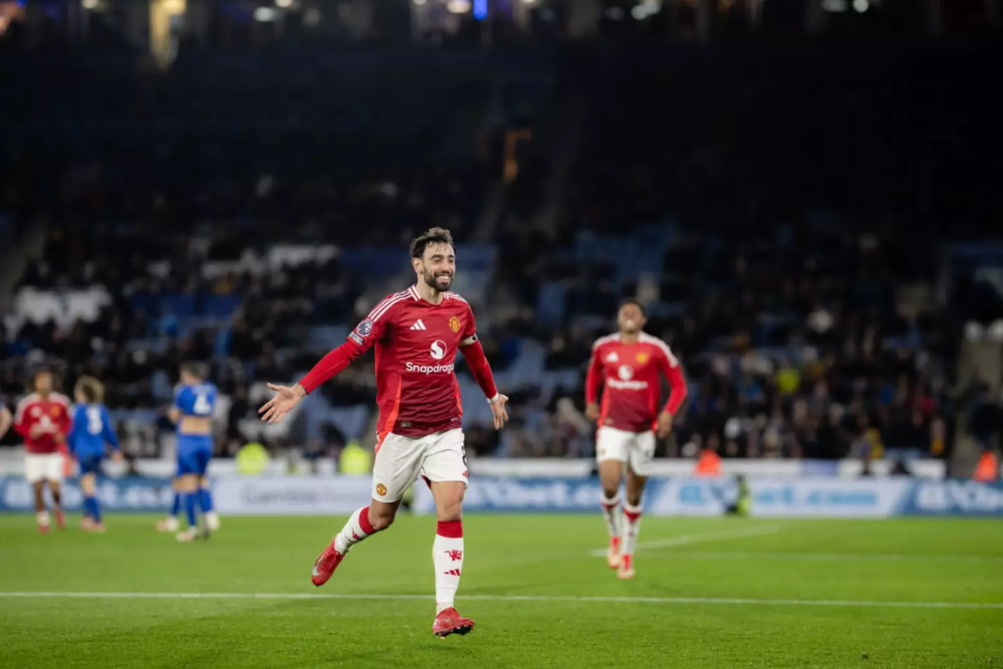 Bruno Fernandes is captain of Manchester United (Credit:Getty)