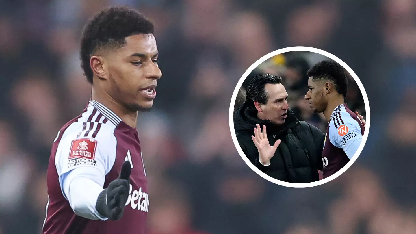 Fans have already made their minds up on Marcus Rashford at Aston Villa after first appearance against Spurs