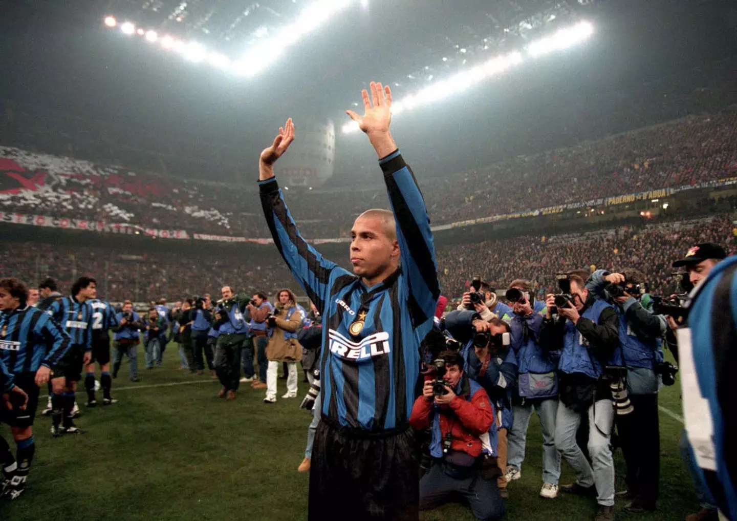 Ronaldo Nazario won the Ballon d'Or in 1997 while at Inter Milan (Credit:Getty)